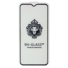 Защитное стекло Lion для Xiaomi Redmi Note 8 (Full Glue) (0.3 мм, 2.5D) (Black)