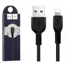 Кабель Hoco X20 Flash USB-A – Lightning (2 м · 12W · 2.4A) (Black)