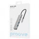 USB-хаб Proove Iron Link 5в1 (2xType-C · 2xUSB 3.0 · HDMI) (Gray)