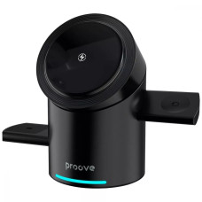 Бездротовий зарядний пристрій Proove Optimus 3в1 (22.5W) (Black)