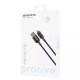 Кабель Proove Dense Metal USB-A – Lightning (1 м · 12W · 2.4A) (Black)
