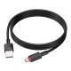 Кабель Borofone BX110 USB-A – Micro-USB (1 м · 12W · 2.4A) (Black)