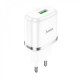 Сетевое зарядное устройство Hoco N3 USB-A (18W · 3A) (White)