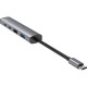 USB-хаб Proove Arc Link 5в1 (2xUSB 3.0 · 3xType-C) (Silver)