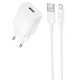 Сетевое зарядное устройство Borofone BAS71A USB-A (10.5W · 2.1A) с кабелем USB-A – Micro-USB (White)