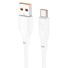 Кабель Hoco X93 USB-A – Type-C Force (1 м · 27W · 3A) (White)