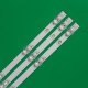 Прямая подсветка для телевизора Hisense 43″ HD425V1U51-T0L2 Rev1.3 (3 планки по 760 мм, 9 LED, 3 В)