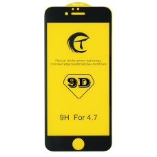Защитное стекло CT 9D для Apple iPhone 6s (Full Glue) (Black)