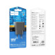 Сетевое зарядное устройство Hoco CS12A USB-A (18W · 3A) (Black)