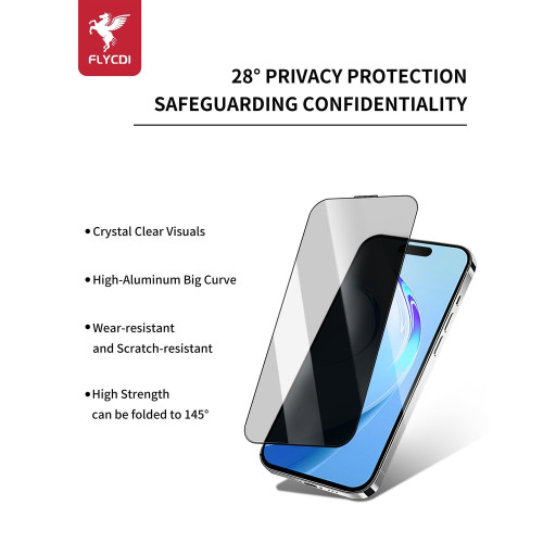 Захисне скло FLYCDI Privacy для Samsung S921 Galaxy S24 (Black)