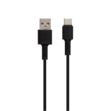 Кабель Borofone BX31 Silicone USB-A – Type-C (1 м · 15W · 3A) (Black)