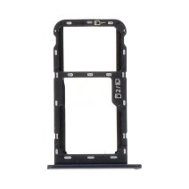 Держатель SIM-карты и карты памяти для ZTE Blade A71 (2021) (версия на 2×SIM) (Blue)