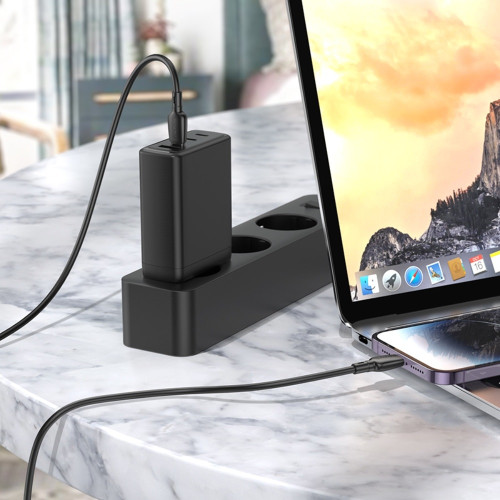 Кабель Borofone BX93 Type-C – Lightning (1 м · 20W · 2.4A) (Black)