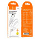 Кабель Hoco X114 USB-A – Type-C (1 м · 15W · 3A) (White)