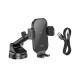 Автодержатель Hoco HW5 Wireless (15W) (Black)
