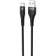Кабель Proove Light Silicone Plus USB-A – Type-C (1 м · 15W · 3A) (Black)