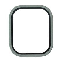 Защитное стекло с рамкой для Apple Watch Ultra (49mm) (Full Glue) (Black Titanium)