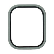 Защитное стекло с рамкой для Apple Watch Ultra 3 (49mm) (Full Glue) (Black Titanium)
