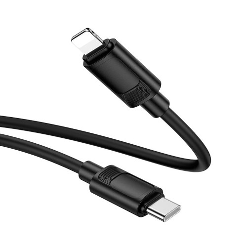 Кабель Hoco X122 Type-C – Lightning (1 м · 27W · 3A) (Black)