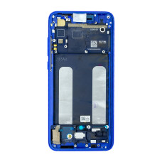 Дисплей для Xiaomi Mi 9 Lite с тачскрином в рамке (Blue) (Original)
