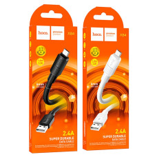Кабель Hoco X84 USB-A – Micro-USB (1 м · 12W · 2.4A) (White)