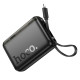 Повербанк Hoco J139 Hero PD20W+22.5W с кабелем Lightning (10000 mAh) (Black)