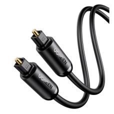 Аудиокабель AUX Ugreen AV122 S PDIF male to S PDIF male, Toslink (2 м) (Black)