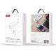 Мережевий зарядний пристрій XO L109 2xUSB-A (12W · 2.4A) з кабелем USB-A – Lightning (White)