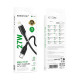 Кабель Borofone BX119 Type-C – Lightning (1 м · 27W · 3A) (Black)