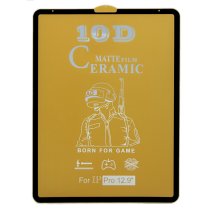 Защитная пленка Ceramic Matte для Apple iPad Pro 12.9-inch (3rd generation) (2018) (Full Glue) (Black)