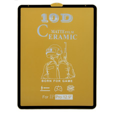 Защитная пленка Ceramic Matte для Apple iPad Pro 12.9-inch (6th generation) (2022) (Full Glue) (Black)