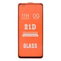 Защитное стекло в тех упаковке для Motorola XT2423 Moto G24 (Full Glue) (0.3 мм, 2.5D) (Black)