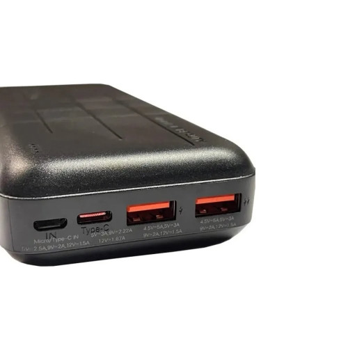 Повербанк XO PR188 QC22.5W PD20W (20000 mAh) (Black)