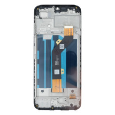 Дисплей для Tecno Pop 6 Pro з тачскріном в рамці (Black)