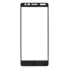 Защитное стекло в тех упаковке для Nokia 3.1 (Full Glue) (0.3 мм, 2.5D) (Black)