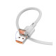 Кабель Hoco U131 2-в-1 USB-A+Type-C to Lightning (1.2 м) (Gray)