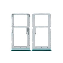 Держатель SIM-карты и карты памяти для Xiaomi Redmi Note 8 Pro (2×SIM или 1×SIM + карта памяти) (Green)