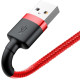 Кабель Baseus Cafule USB-A – Lightning (3 м · 18W · 2.1A) (CALKLF-R09) (Red)