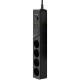 Мережевий фільтр Proove Power Socket P-04 на 4 розетки (4xUSB-A+2xUSB-C · 3 м) (Black)