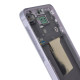 Дисплей для Samsung A556 Galaxy A55 (5G) (2024) з тачскріном в рамці (Light Violet) (Original)