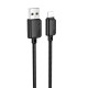 Кабель Hoco X113 Beneficio USB-A – Lightning (1 м · 12W · 2.4A) (Black)