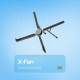 Подставка для ноутбука с охлаждением Proove X-Fan (Silver)