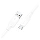 Кабель Hoco X84 USB-A – Micro-USB (1 м · 12W · 2.4A) (White)
