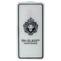 Защитное стекло Lion для Samsung A525 Galaxy A52 (4G) (2021) (Full Glue) (0.3 мм, 2.5D) (Black)