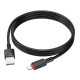 Кабель Borofone BX110 USB-A – Lightning (1 м · 12W · 2.4A) (Black)