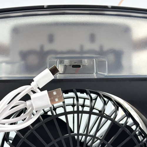 Портативний вентилятор Portable Cold Fan (Black)
