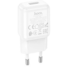 Мережевий зарядний пристрій Hoco C96A USB-A (10.5W · 2.1A) (White)