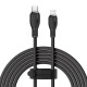 Кабель Baseus Pudding Series Type-C – Lightning (2 м · 20W) (Black)