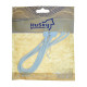 Кабель Husky L02 USB-A – Type-C (long pin 10 мм) (1 м · 15W · 3A) (White)