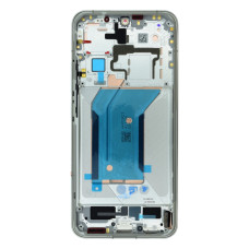 Дисплей для Xiaomi 14 с тачскрином в рамке (Silver) (Original)